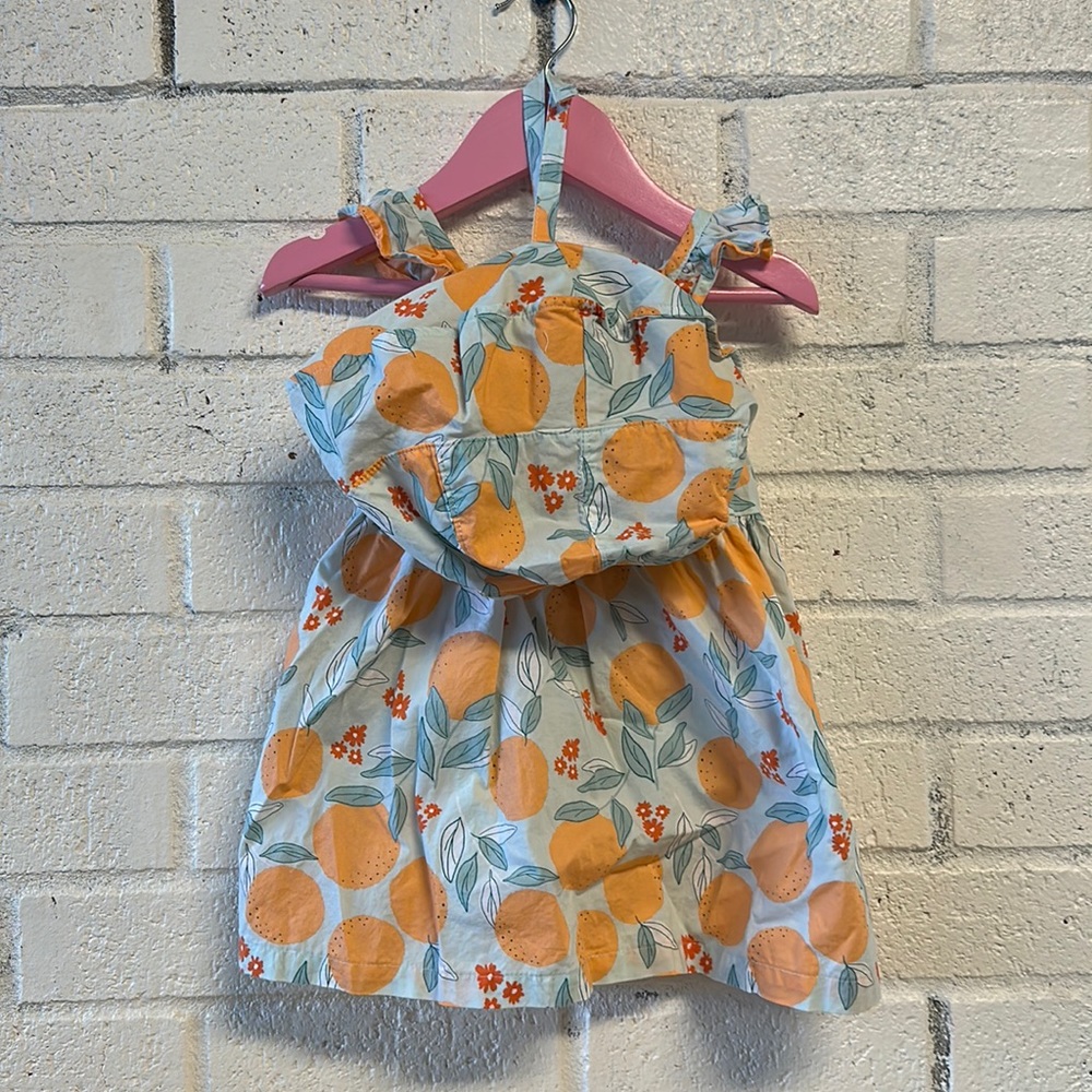 Sundress with matching hat